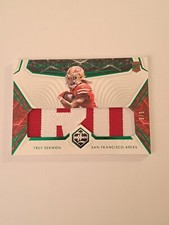 2021 Limited Football Trey Sermon Unlimited Potential Rookie Patch SSP #3/5