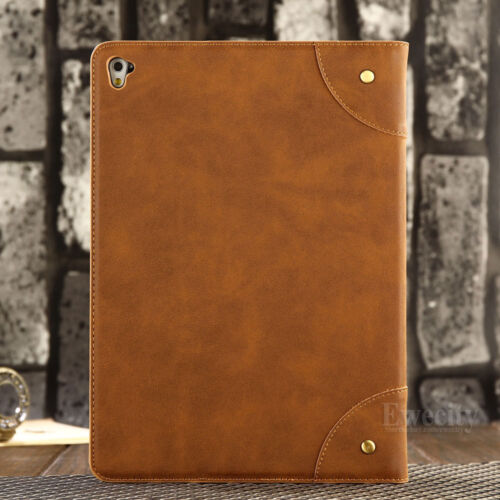 Folio Retro Wallet Leather Stand Smart Sleep/Wake up Case Cover For Apple iPad - Picture 14 of 27