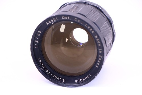 early SUPER-TAKUMAR 35/2 ASAHI PENTAX WIDE 35mm f2 67MM filter ring M42 LENS - Picture 8 of 24