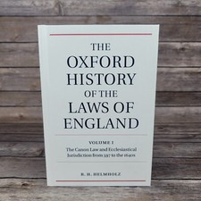 The Oxford History of the Laws of England: Vo...