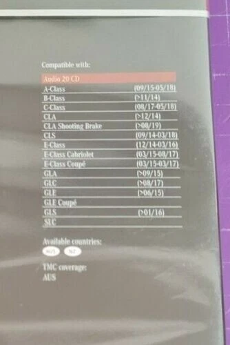 Mercedes Benz Navigation Update Garmin MAP PILOT 2020 Australia UR - Bild 3 von 4