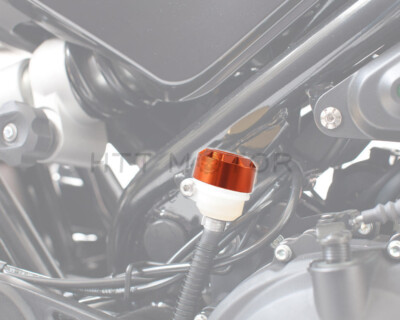 Rear Brake Fluid Reservoir Cover Cap – Orange – Fits KTM Duke 690 / 1290 / RC8 / 1090 / 1190 / ADV / R / S