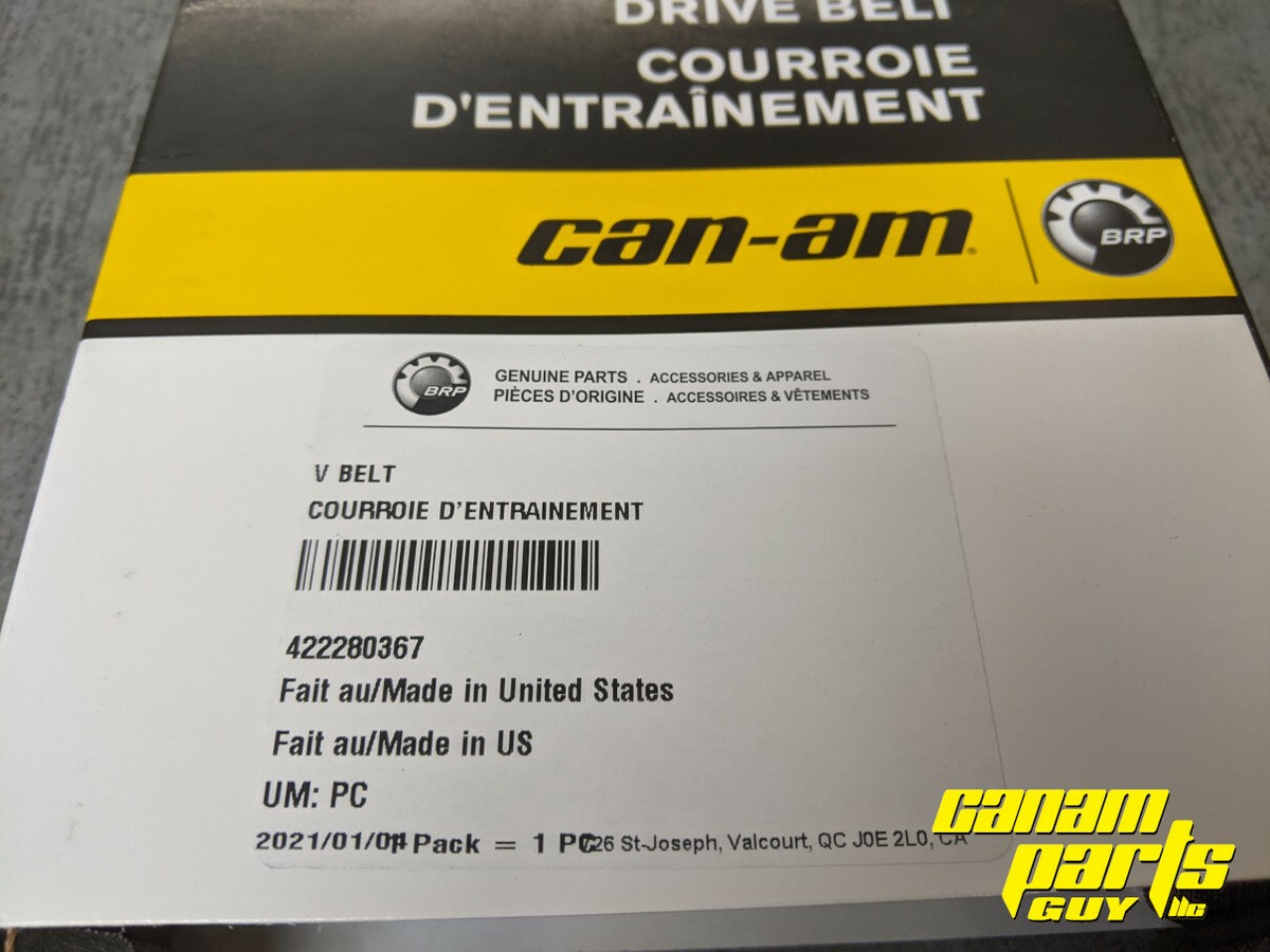 Can Am OEM Maverick Belt 422280367 Renegade Outlander Commander 