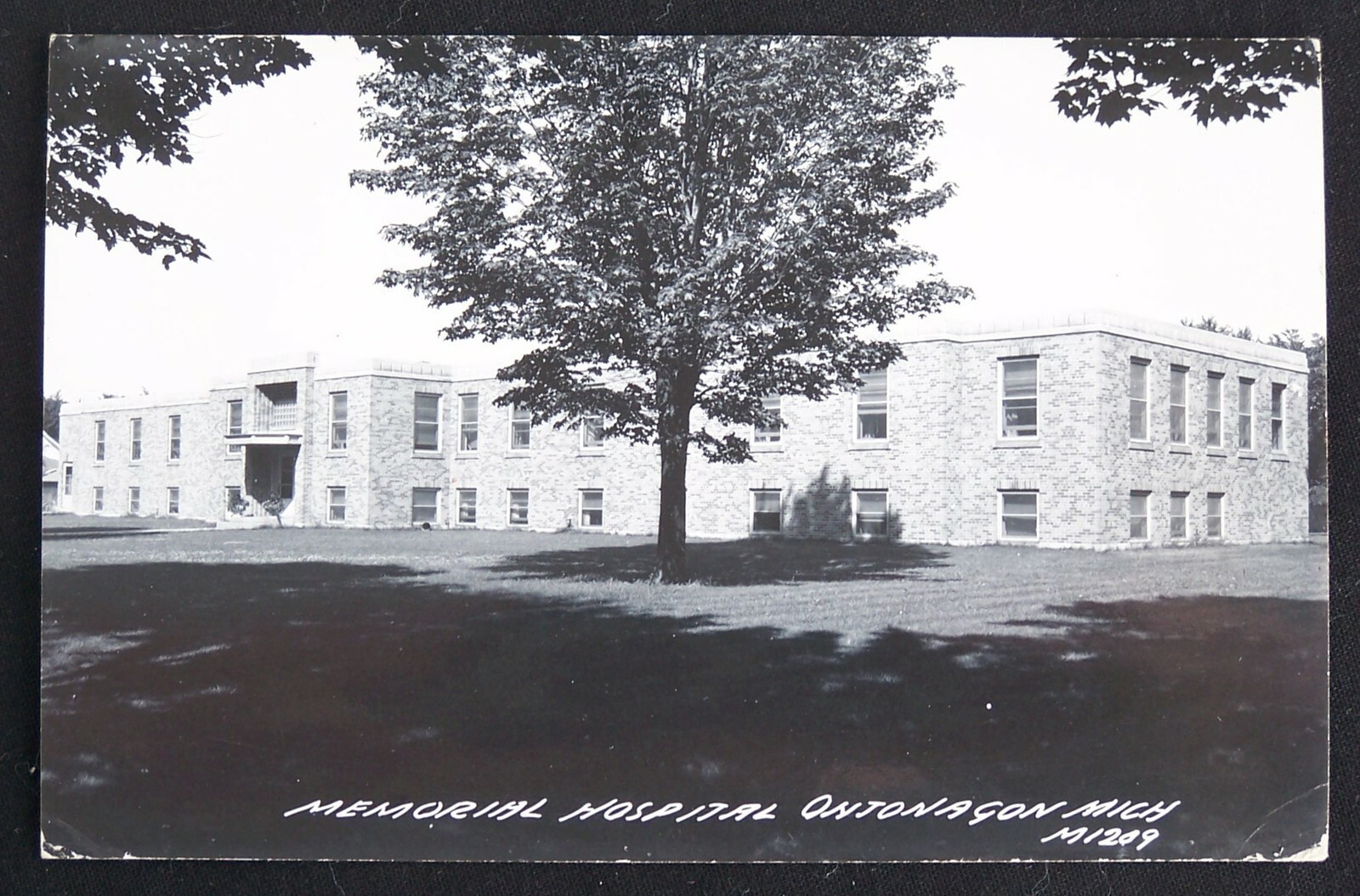 MI Ontonagon Memorial Hospital 1955 L.L. Cook Real Picture Postcard eBay