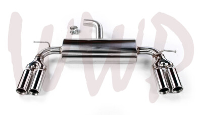 OPENBOX Stainless Axle Back Muffler Exhaust System 06-09 VW Golf GTI 2.0T MK5 A3