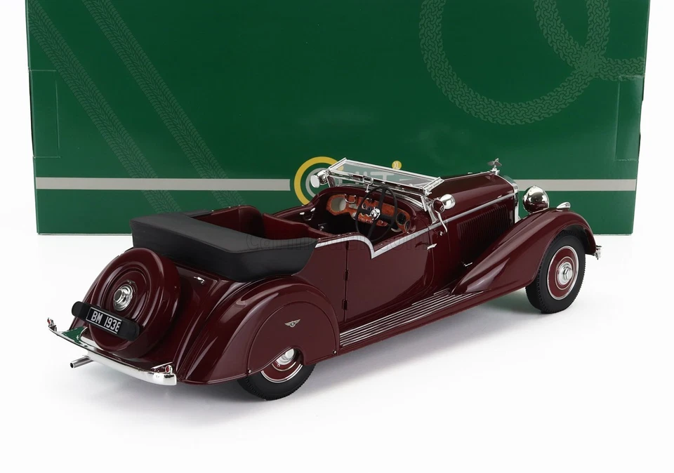 MODELLINO AUTO STATICO CULT BENTLEY 4.25L VANDEN PLAS TOURER CABRIOLET 1938 1/18 - Immagine 2 di 4