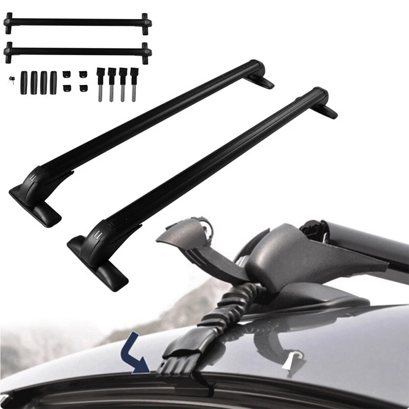 For Ford Taurus 2001-2019 41.3" Lockable Roof Racks Cross Bars Luggage Carriers Foto 3 de 4