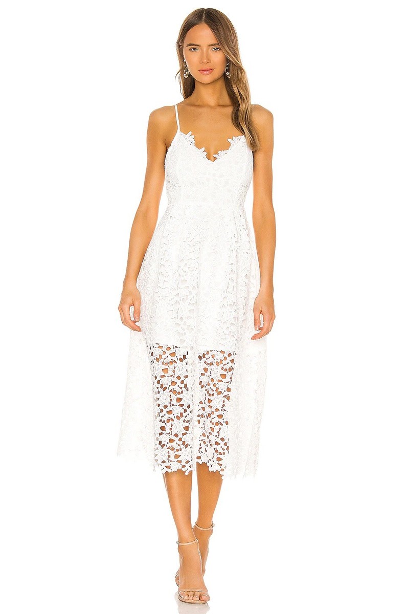 schiffli lace dress Shop Black High Neck Solid Schiffli Dress - for Women | OUTZIDR main image 1