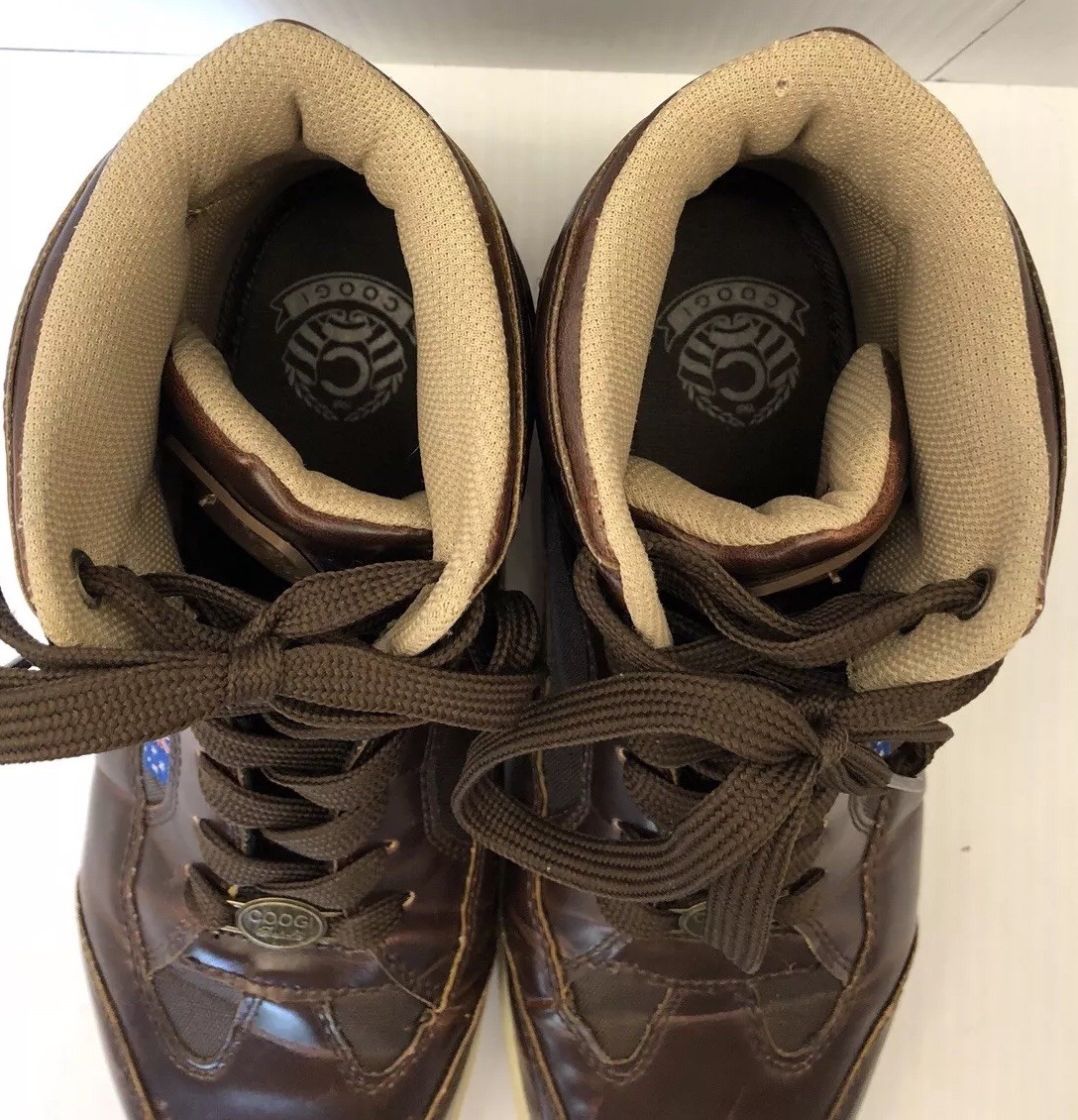 Coogi Australia Brown Pu Leather Lace Oxford/ Boat Shoe  Size 8.5 COOGI Shoes for Men on Sale up to 90% Off: Poshmark main image 4