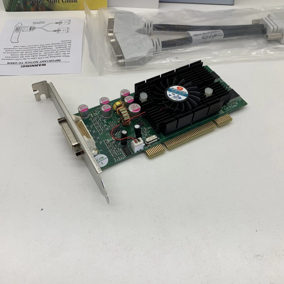 Jaton Video-228PCI-DVI Nvidia G-Force 5200 Graphic Card 128MB DDR SDRAM PCI - Image 3 of 4