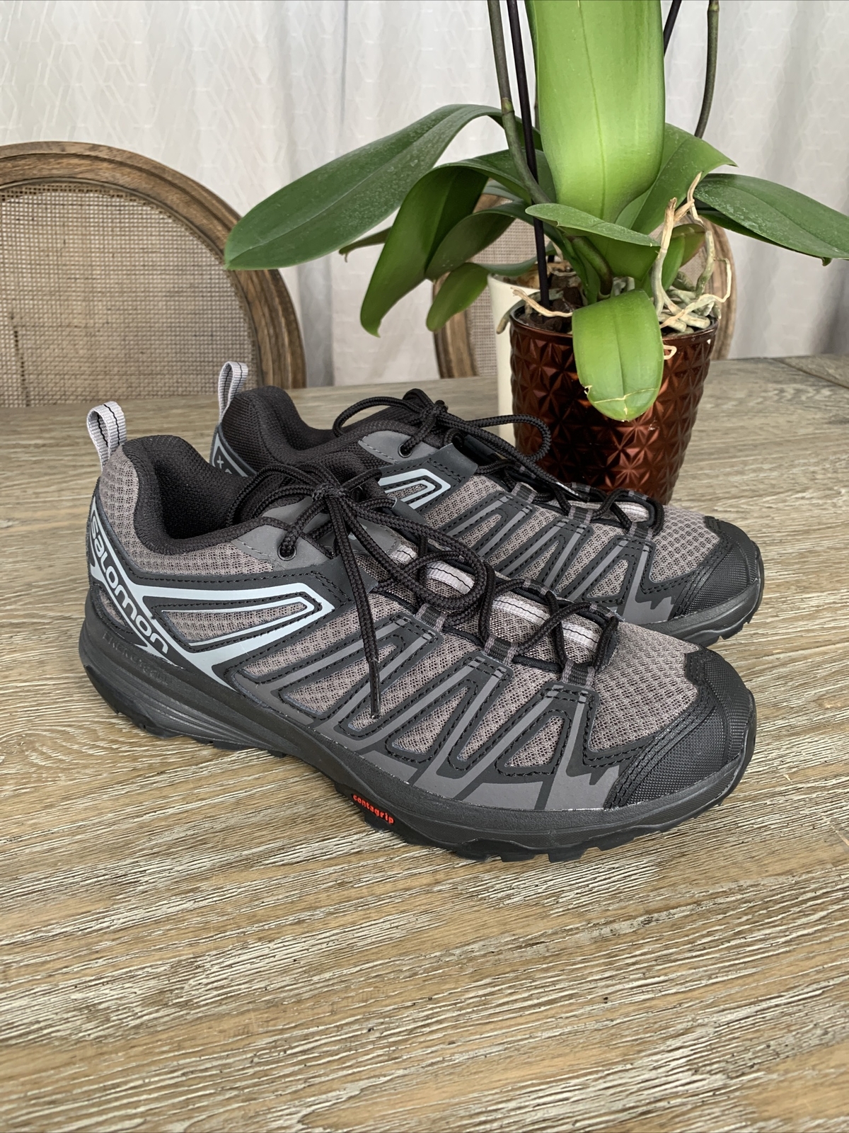 Scarpe da trekking Salomon 8 US 42 EUR da uomo Energy Cell nere mai indossate
