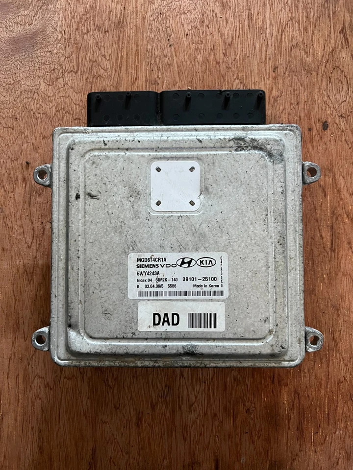 MÓDULO CONTROL MOTOR ECU 39101-25100 SE ADAPTA A HYUNDAI KIA MAGENTIS 2006-2010 Foto 2 de 4