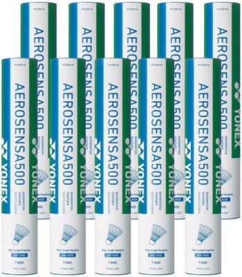 YONEX AEROSENSA500 、600とニューオフィシャルセット YONEX Badminton Shuttlecock Aerosensa 500 1 Box AS-500-1 | eBay
