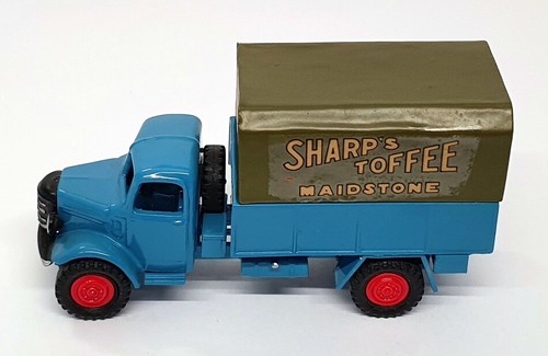 B&B Models 1/60 Scale BB01F - Bedford Truck Sharp's Toffee - Blue/Green - Picture 4 of 5