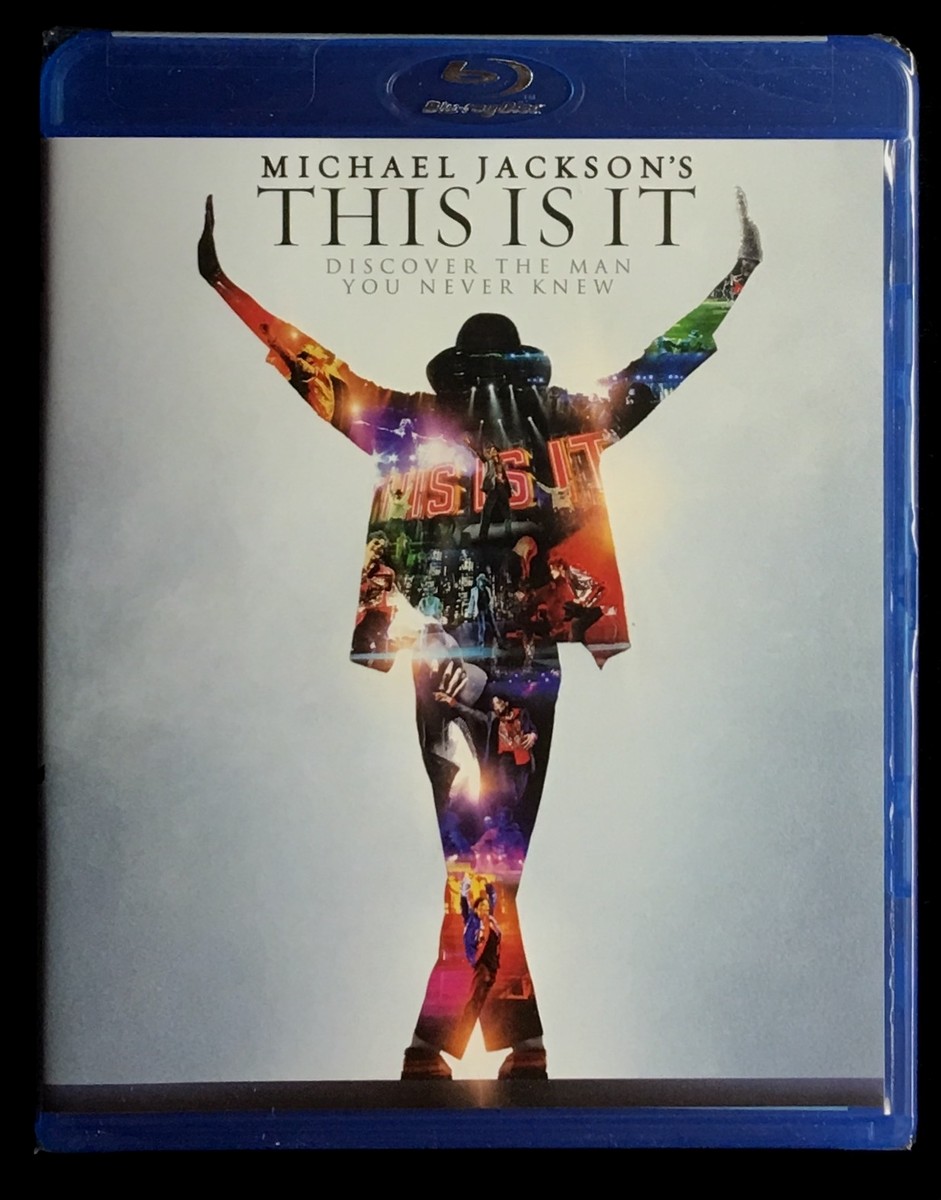 MICHAEL JACKSON THIS IS IT FACTORY SHRINK SEALED BLU RAY DVD MUSIC