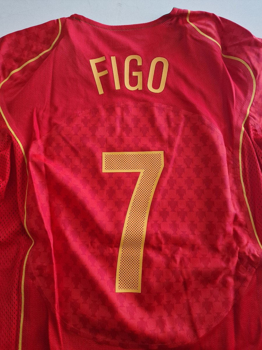 Nike Portugal Shirt 7 Luis Figo Reissue 2004 Size L Limited