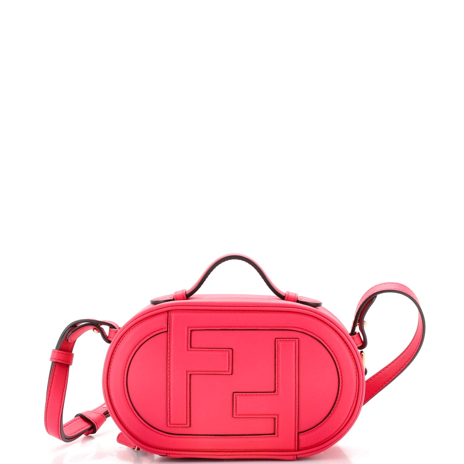 Fendi O'Lock Camera Bag Leather Mini Gem