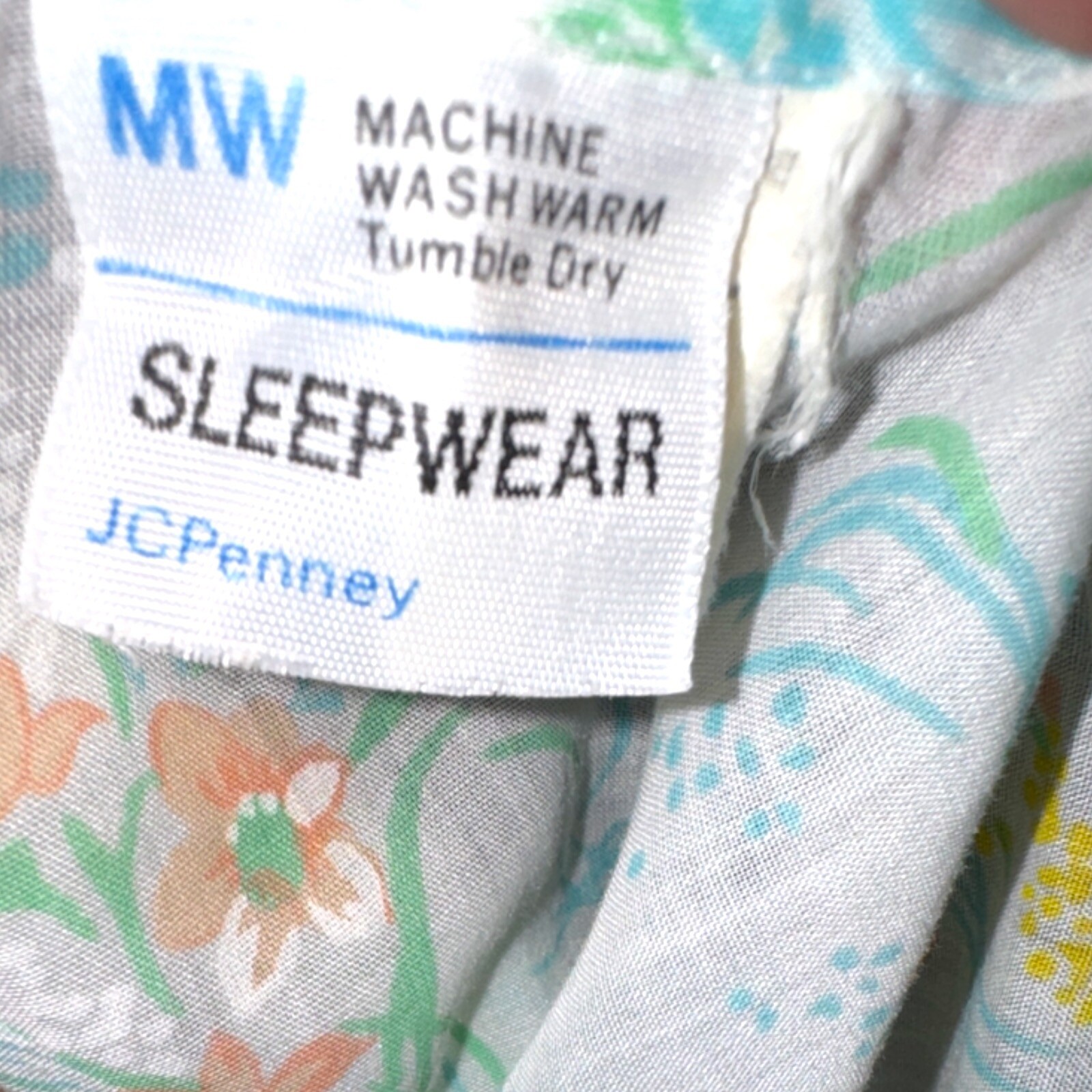 Vintage JCPenney Floral Misses Robe Duster Housec… - image 13