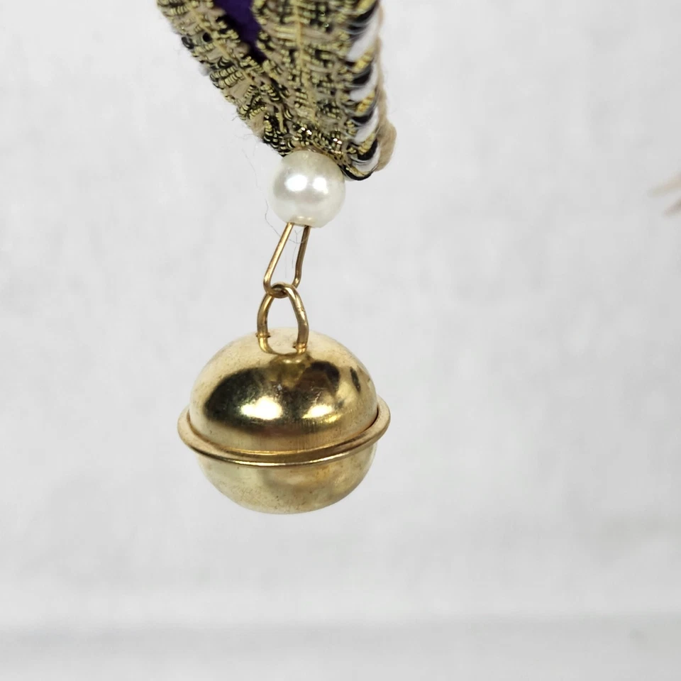 Máscara de Mascarada Pier 1 Hecha a Mano en Venecia Italia Nueva con Etiquetas Navidad Foto 3 de 4