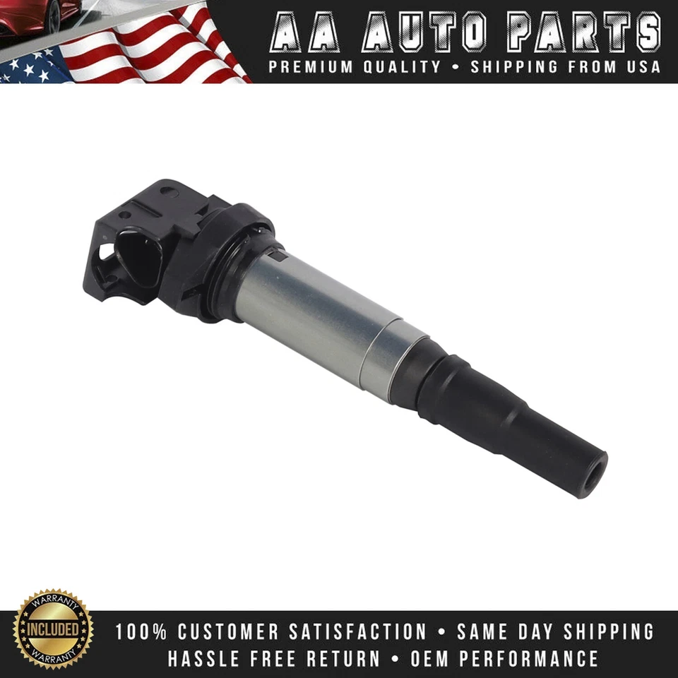 Ignition Coil & Bosch Iridium Spark Plug For 10-17 Mini Cooper Countryman UF598 - Image 4 of 4