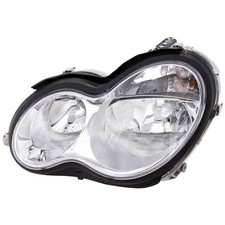 Halogen Headlight Headlamp Driver Side Left LH for Mercedes Benz C Class