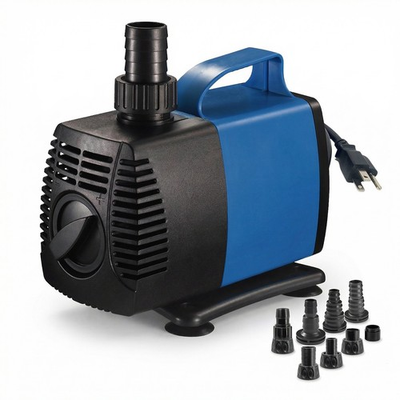 #ad 1200GPH Submersible Amphibious Water Pump Adjustable Fountain Fish Tank Aquarium $33.29