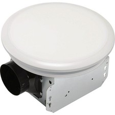 Homewerks 110 CFM 2.0 Sone Ceiling No Cut Installation Bathroom Exhaust Fan with