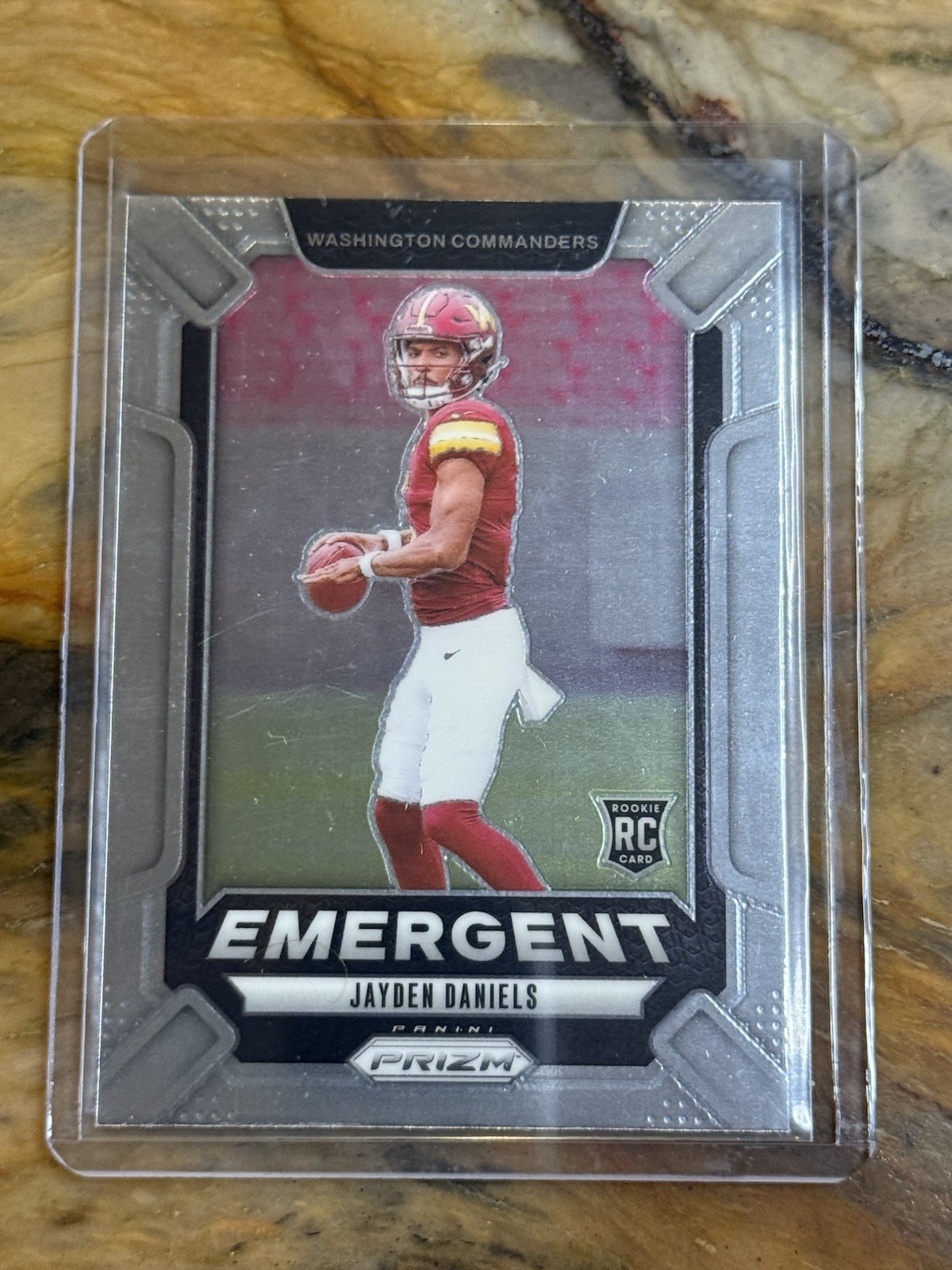 2024 Panini Prizm #2 Jayden Daniels Emergent Washington Commanders RC