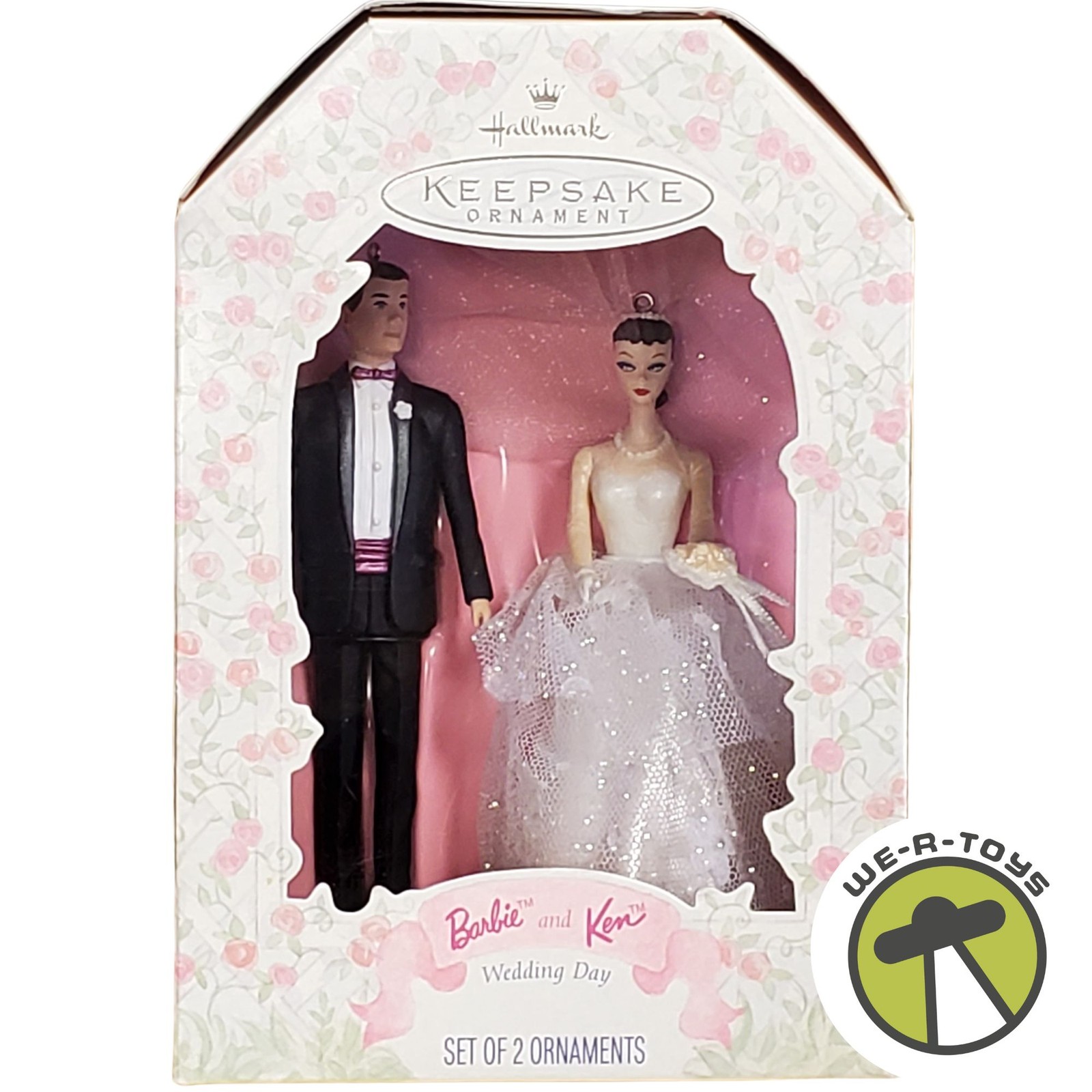 Barbie and Ken Wedding Day Ornaments Hallmark Keepsake