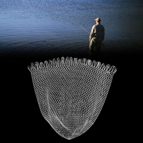 Fishing Landing Net Replacement Mesh Bass -Trout Release Mesh 30-60CM ...