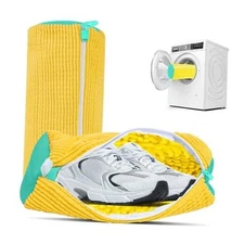 Shoe Bag for Washing Machine 2PCS, Reusable Laundry Shoe Bag for Washer & 