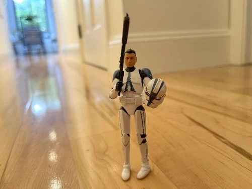 Star Wars The Vintage Collection 501st Legion Clone Trooper Figure Used