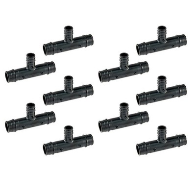 10 PCS EFIELD Poly Pex-A Expansion Fittings 3/4'' X3/4'' X 1/2'' Reducing Tee Fo...