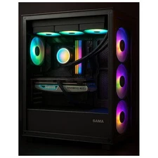 RYZEN 7 9800X3D Gaming Ai Workstation PC - RTX 5090 - 256GB DDR5 RAM - 4TB SSD