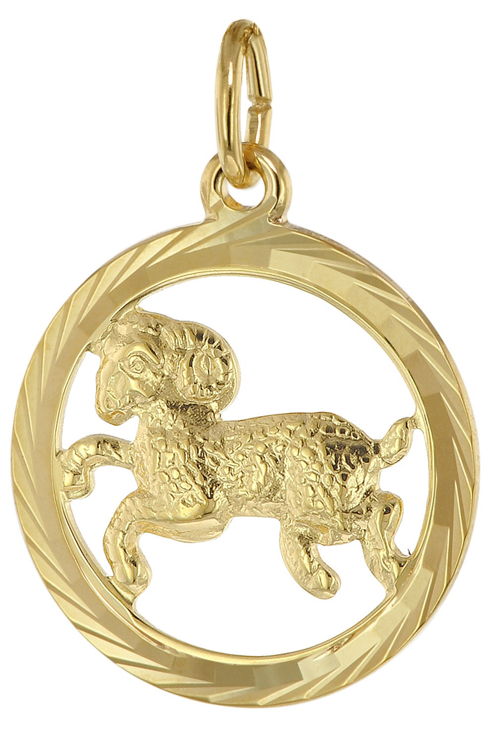TRENDOR Schmuck Sternzeichen Widder 333 Gold Anhnger 16 mm 39000-04 29390₽