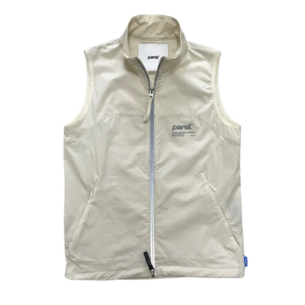 Parel STUDIOS Atlas Vest Gilet Jacket Waistcoat Gorpcore Cream Men's Size S