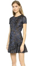 NWT BCBGMAXAZRIA Marissa Lace Mini Dress   Size 6 398 retail