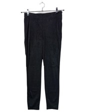 ZARA TRAFALUC Pantaloni in ecopelle Donna Pantalone Taglia IT 42 nero