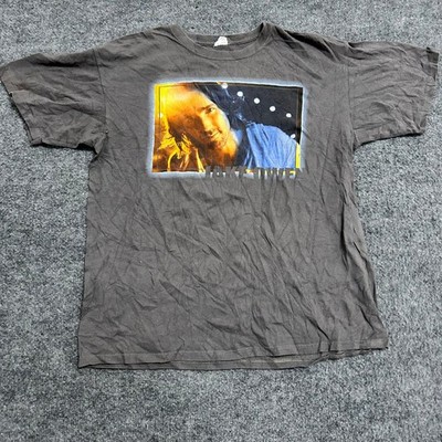 Jake Owen T-Shirt Mens Size L Gray 2012 Concert Tour Graphic Short Sleeve Cotton