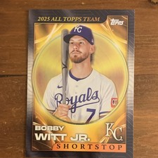 2025 Topps All Topps Team Bobby Witt Jr. Kansas City Royals Insert ATT-5