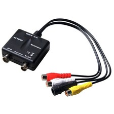 Modulador de salida RF AV a RF M03 con diseño ligero para portabilidad