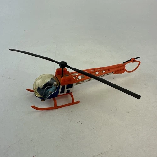 Vintage Dinky Police Bell Helicopter