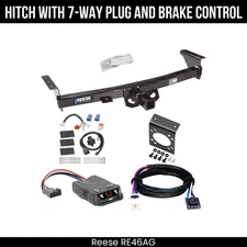 Reese Hitch Tow PKG Brake Control For 05-25 Nissan Frontier 09-12 Suzuki Equator