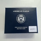2011-W American Silver Eagle $1 - Proof / w/Box & COA - Beautiful! - No Reserve!