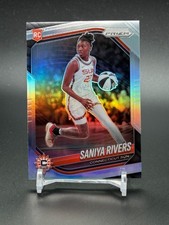2025 Panini Prizm WNBA Silver Prizm #131 SANIYA RIVERS Connecticut Sun RC