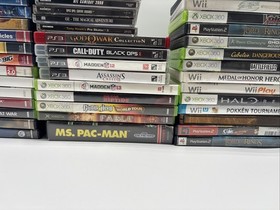 Video Game Case & Manual Lot Of 61- Xbox, Ds, Ps2 , PS3 , Etc - READ