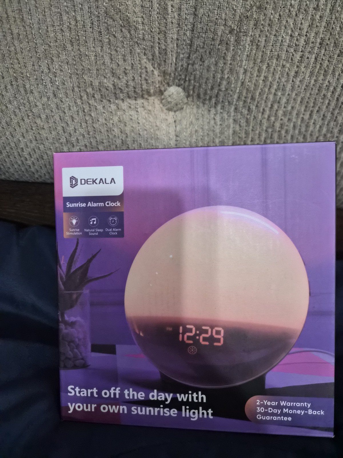 Dekala Sunrise Alarm Clock Wake Up Light • Excellent Condition • Tested