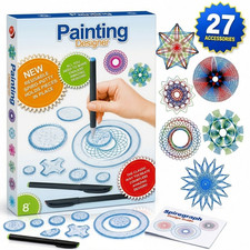 Spirograph Design Set Create Amazing Endless Designs 30 Pieces Set Including UK