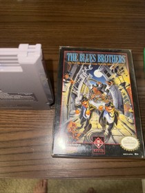 The Blues Brothers Nintendo NES testato con scatola e custodia originali