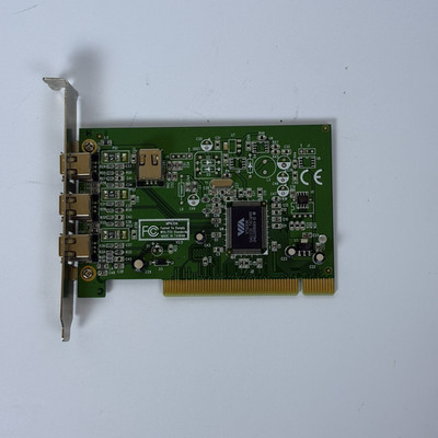 VIA VT6306 3 Ports IEEE-1394A PCI Firewire 400Mbps Expansion Controller Card